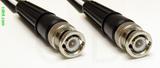 Coaxial Cable, BNC to BNC, RG188 low noise, 1 foot, 50 ohm