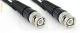 Coaxial Cable, BNC to BNC, RG196 low noise, 1 foot, 50 ohm