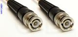 Coaxial Cable, BNC to BNC, RG316, 1 foot, 50 ohm