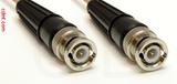 Coaxial Cable, BNC to BNC, RG316 double shielded, 1 foot, 50 ohm