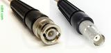 Coaxial Cable, BNC to BNC female, RG316 double shielded, 6 foot, 50 ohm