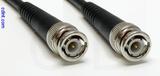 Coaxial Cable, BNC to BNC, RG58, 1 foot, 50 ohm