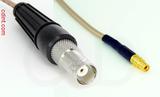 Coaxial Cable, BNC female to MMCX jack (female contact), RG316, 1 foot, 50 ohm