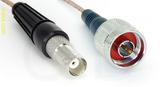 Coaxial Cable, BNC female to N, RG316 double shielded, 10 foot, 50 ohm