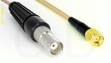 Coaxial Cable, BNC female to SMA, RG316 double shielded, 50 foot, 50 ohm