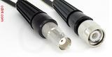 Coaxial Cable, BNC female to TNC, RG188, 1 foot, 50 ohm