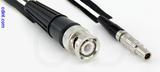 Coaxial Cable, BNC to L00 (Lemo 00 compatible), RG196 low noise, 1 foot, 50 ohm