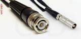 Coaxial Cable, BNC to L00 (Lemo 00 compatible) female, RG188, 10 foot, 50 ohm