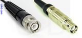 Coaxial Cable, BNC to L1 (Lemo 1 compatible), RG174 flexible (TPR jacket), 1 foot, 50 ohm