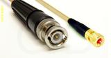 Coaxial Cable, BNC to 10-32 hex (Microdot compatible), RG316 double shielded, 40 foot, 50 ohm