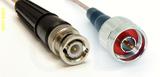 Coaxial Cable, BNC to N, RG316 double shielded, 1 foot, 50 ohm