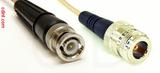 Coaxial Cable, BNC to N female, RG316 double shielded, 1 foot, 50 ohm