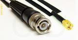 Coaxial Cable, BNC to SSMA, RG188 low noise, 1 foot, 50 ohm