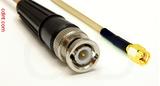 Coaxial Cable, BNC to SSMA, RG316 double shielded, 3 foot, 50 ohm