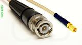 Coaxial Cable, BNC to SSMC, RG316, 40 foot, 50 ohm