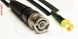 Coaxial Cable, BNC to SMA, RG188, 1 foot, 50 ohm