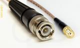 Coaxial Cable, BNC to SMA female, RG316, 1 foot, 50 ohm