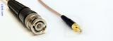 Coaxial Cable, BNC to SMB jack (male contact), RG316, 1 foot, 50 ohm