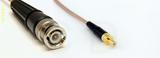 Coaxial Cable, BNC to SMB jack (male contact), RG316 double shielded, 3 foot, 50 ohm