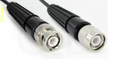 Coaxial Cable, BNC to TNC, RG174 low noise, 1 foot, 50 ohm