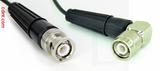 Coaxial Cable, BNC to TNC 90 degree (right angle), RG174, 1 foot, 50 ohm