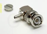 Connector, BNC, 90 degree (right angle) (for RG174, RG178, RG188, RG196, RG316)