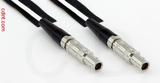 Coaxial Cable, L00 (Lemo 00 compatible) to L00 (Lemo 00 compatible), RG196 low noise, 4 foot, 50 ohm