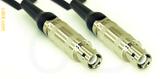 Coaxial Cable, L1 (Lemo 1 compatible) to L1 (Lemo 1 compatible), RG188, 1 foot, 50 ohm