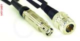 Coaxial Cable, L1 (Lemo 1 compatible) to N female, RG188, 1 foot, 50 ohm