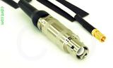 Coaxial Cable, L1 (Lemo 1 compatible) to SSMC, RG188 low noise, 1 foot, 50 ohm