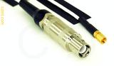 Coaxial Cable, L1 (Lemo 1 compatible) to SSMC, RG196 low noise, 12 foot, 50 ohm