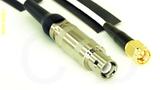 Coaxial Cable, L1 (Lemo 1 compatible) to SMA, RG188 low noise, 1 foot, 50 ohm