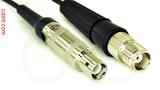 Coaxial Cable, L1 (Lemo 1 compatible) to TNC female, RG174 flexible (TPR jacket), 1 foot, 50 ohm