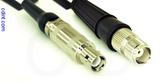 Coaxial Cable, L1 (Lemo 1 compatible) to TNC female, RG188, 12 foot, 50 ohm