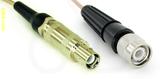 Coaxial Cable, L1 (Lemo 1 compatible) to TNC, RG316, 1 foot, 50 ohm