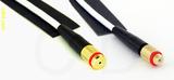 Coaxial Cable, 1/4-32 (S-93 compatible) female to 10-32 (Microdot compatible) female, RG188, 12 foot, 50 ohm