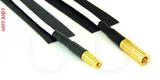 Coaxial Cable, MMCX jack (female contact) to SSMB, RG188, 1 foot, 50 ohm