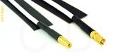 Coaxial Cable, MMCX jack (female contact) to SSMC, RG188, 1 foot, 50 ohm