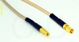 Coaxial Cable, MMCX jack (female contact) to SSMC, RG316, 1 foot, 50 ohm