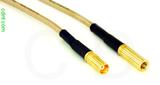 Coaxial Cable, MCX jack (female contact) to SSMB, RG316, 1 foot, 50 ohm