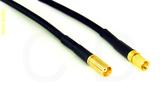 Coaxial Cable, MCX jack (female contact) to SSMC, RG174, 1 foot, 50 ohm