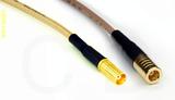 Coaxial Cable, MCX jack (female contact) to SMB plug (female contact), RG316, 40 foot, 50 ohm