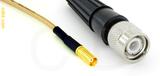 Coaxial Cable, MCX jack (female contact) to TNC, RG316, 1 foot, 50 ohm