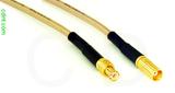 Coaxial Cable, MCX plug (male contact) to MCX jack (female contact), RG316, 1 foot, 50 ohm