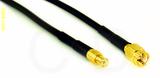 Coaxial Cable, MCX plug (male contact) to SSMA, RG174, 1 foot, 50 ohm