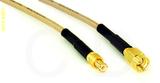 Coaxial Cable, MCX plug (male contact) to SSMA, RG316, 1 foot, 50 ohm