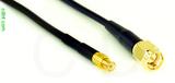 Coaxial Cable, MCX plug (male contact) to SMA, RG174, 1 foot, 50 ohm