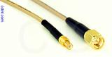 Coaxial Cable, MCX plug (male contact) to SMA, RG316, 1 foot, 50 ohm