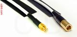 Coaxial Cable, MCX plug (male contact) to SMB plug (female contact), RG188, 1 foot, 50 ohm