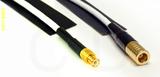 Coaxial Cable, MCX plug (male contact) to SMB plug (female contact), RG188 low noise, 1 foot, 50 ohm